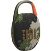 JBL Clip 5, Speaker Bluetooth Portatile, Mimetico