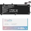 GingePro H5H20 - Batteria sostitutiva per Dell Laptop