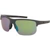 Alpina Eagle Q-Lite Midnight-Grey Matt/Green | Occhiali da Sole Graduati o Non Graduati | Plastica | Quadrati | Grigio | Adrialenti