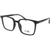 Crullé Casual C1 | Occhiali da Vista Graduati | Prova Online | Unisex | Plastica | Oversize | Nero | Adrialenti