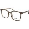Crullé Casual C3 | Occhiali da Vista Graduati | Prova Online | Unisex | Plastica | Oversize | Marrone, Trasparente | Adrialenti