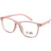 Crullé Kids Airy C3 | Occhiali per Bambini | Prova Online | Plastica | Quadrati | Rosa, Trasparente | Adrialenti