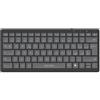 Vultech KEY-601WBT, Mini, Wireless, USB + RF + Bluetooth, Tasti a forbice, QWERTY, Nero