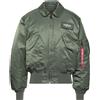 ALPHA INDUSTRIES - Bomber - Verde militare