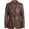 STREET LEATHERS - Blazer - Marrone