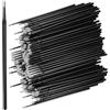 UDNFHL 300 Tamponi Di Cotone Nero, Bastoncino Di Pulizia Delle Ciglia Multifunzionale, Estensione Delle Ciglia, Comodi Oggetti Di Scena E Prodotti Di Bellezza.