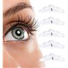 IYUT 10 PCS Taglia S silicone Lash sollevamento rilievo ciglia Perming bigodino sferza Ascensore Patch trucco di bellezza del ciglio di accessori riutilizzabili Lash Pads Shield