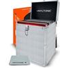 Non applicabile Vinile - Vinyl Tonic: 12" Silver Lp Storage Case With Microfibre Cloth (custo...