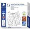 Staedtler 250 05-2H Mina Sottile Micro, 0.5 mm 2H | Mine sottili infrangibili e stabili, sensazione di scrittura morbida, in scatola, art. n. 250 05-2H