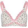 Zerodis Reggiseno Allattamento 36/80 Cotone | Mantiene il Seno Sano e Previene Irritazioni. Pizzo e Cotone per Massimo Comfort. Apertura Frontale per Praticità