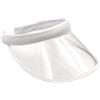 MONOJLY Visiere trasparenti in plastica colorata trasparente SunVisor Protezioni UV Visiere da donna Cappello da sole estivo Visiere da golf Visiere da golf