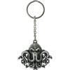 ABYSTYLE Portachiavi Portachiavi Unisex - Adulto H. 5 cm x L. 4,5 cm Grigio