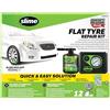 Slime 50138-51 Flat Tyre Puncture Repair, Smart Repair Plus, Emergency Kit for Car Yyres, Includes Sealant And Tyre Inflator Pump, Suitable for Cars And Other Highway Vehicles, 12 Min Fix