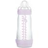 Mam Biberon Easy Start 320 Ml, Anticolica Per Allattamento Misto, Progettato Per Ridurre Le Bolle D'aria e Il Rischio Di Coliche, 4+ Mesi, Autosterilizzante, Tettarella Misura 3, Rosa, 1 Pezzo