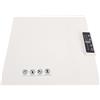 Generic Calco Alimentare Pieghevole, 260 W Energia Efficace Legno di Riscaldamento Elettrico per le Raccolte (WHITE)