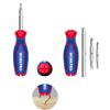 WORKPRO WP221046 6-IN-1 - Set di cacciaviti multifunzione professionali con punta variabile
