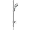 hansgrohe Raindance Select S Set doccia 150 3 getti con asta doccia 90 cm e portasapone, cromo, 27803000