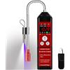 Therm La Mode WJL-6000PRO COMBINE Rilevatore di perdite di refrigerante, combina rilevatore di perdite di gas freon e combustibile con allarme forte, batteria ricaricabile da 1800 mAh, PPM LEL% Diaplay per propano