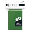 Ultra Pro Deck Protector Sleeves - Minibustine Ultpro 60 Pezzi, Verde New