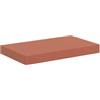 GHVBNMF Mensola da parete rossa, 40 x 23,5 x 4 cm, in legno, moderna, per soggiorno, camera da letto, cucina, corridoio, portata fino a 5 kg