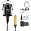 VEVOR Smerigliatrice ad Albero Flessibile, 1200 W 30000 giri/min, Utensile Rotante Elettrico ad Albero, Macchina per Smerigliatura Sospesa con 31 Accessori e Pedale per Intaglio, lucidatura, Foratura