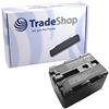 Trade-Shop Batteria agli ioni di litio ad alte prestazioni, sostituisce Sony NPFM70 NPQM71 NPFM90 NPQM91 NPFM70 NPFM71 per CCDTRV116 TRV118 TRV126 TRV128 TRV138 DCRDVD100 DVD101 DVD1 DVD101 E
