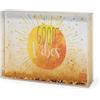 Legami - Portafoto con Glitter, 16x11 cm, in PC e Liquido, Variante Yellow Glitter, Portafoto da Tavolo, una Fotografia Sostituibile Inclusa