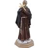Generico Statua di San Padre Pio, Resina Lavorata e Dipinta a Mano, Made in Italy, Altezze: 10, 15, 20, 30 cm (cm. 20)