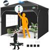 COBIZI Gazebo pieghevole pop-up 3x3 m, impermeabile con protezione UV