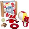 small foot Baby Box 4-6 Mesi, Giochi per Neonati Adatti all'Età, da 4 Mesi