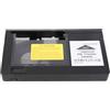 Vvikizy Adattatore per Cassette VHS C, Convertitore di Registrazione e Riproduzione per Nastri VHS C e S VHS con Controllo One Touch, Compatibile con Nastri Standard da 1,2 Mm