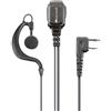 Midland - Microfono con Auricolare Ergonomico MA21-LK PRO 2 Pin Kenwood, Cavo Spiralato, per Sicurezza e Outdoor - Compatibile con Walkie Talkie G10/G11 Pro, G13, CT990 EB, CT590 S, CT310, BR180