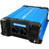 solartronics Convertitore di tensione FS1500D 12 V 1500/3000 Watt Pure Sinus Blue m. Display FS Serie LiFePO4 / Litio, Piombo, Gel o AGM batteria compatibile Inverter