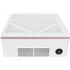 HUSHUI Aspiratore per Polveri per Unghie 60 W, Aspirazione Potente e Silenziosa, con Rete Filtrante Rimovibile, per Salone di Bellezza e Manicure Fai Te a Casa (Spina europea)