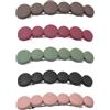 TYFGRT Confezione Da 5 Fermagli Per Capelli Francesi Da Donna, Set Di Fermagli Per Capelli Da Donna, Fermagli Per Capelli Sottili Da Donna, Fermagli Per Capelli Francesi Per Capelli Sottili (9 Cm)