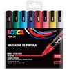 Posca ROTULADOR Uniposca PC-5M Set 8 unidades