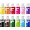 Colour Mill Oil Blend Food Colouring Set Kickstarter - Next Generation Food Colours: Yellow, Orange, Red, Hot Pink, Baby Pink, Purple, Blac, Chocolate, Forest, Lime, Sky Blue, Royal - Set 12 x 20 ml