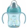 Chicco Tazza Training Beccuccio Antigoccia Con Manici Removibili Blu 6m+
