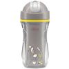 Chicco Sport Cup Tazza Sport Termica Con Cannuccia Antigoccia 14m+ Grigio 266ml