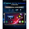ERISIN ES6691V AUTORADIO Golf Passat Tiguan GPS ANDROID 14 CARPLAY Auto Qualcomm