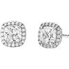 Michael Kors Brilliance - Orecchini in argento 925 con zirconi trasparenti, taglia unica MKC1405AN040