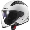 LS2 CASCO JET LS2 OF600 COPTER II GLOSS WHITE-06 LS2 : Taglia Int - XXL
