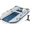 Bestway 65185 Set gommone sportivo Hydro Force Beacon Elite - 3,35 m, grigio