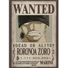 GB eye - Poster One Piece Wanted (WANTED Zoro)