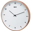 Unity Orologio da parete, Plymouth Rose Gold, moderno, quadrante bianco, 30 cm