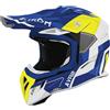 AIROH AVIATOR ACE 2 SHIELD BLUE/YELLOW M