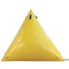 Motomarine Boa Segnaletica Triangolare da Regata Motomarine - 1.5x1.5x1.5 m - Giallo