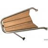 Motomarine Delfiniera Marine 75 in Teak e Acciaio Inox 316 - 75x48 cm