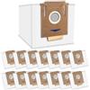 CHAIN PEAK (15 pezzi) N10 Sacchetti di ricambio per aspirapolvere ECOVACS DEEBOT OZMO N10 Plus, T8 AIVI, T8 Max, serie AIVI e T8, T9 T9+ serie N8 Pro DX93 DDX96 Sacchetti per aspirapolvere, sacchetti filtro