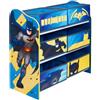 Batman - Mobile con contenitori per la cameretta a 6 scomparti